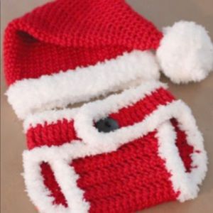 Santa diaper set